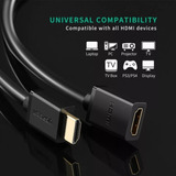 Cabo De Extenção Hdmi 2.0 Ugreen 4k Full Hd Extensor - 1m