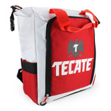 Hielera 25 Lts Backpack Tecate Portátil Térmica Impermeable