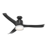 Ventilador Hunter Symphony 54 Led Blanco Interior Y Exterior