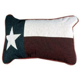Simplemente Hogar Texas Estado Bandera Tapiz Tiro Almohada M