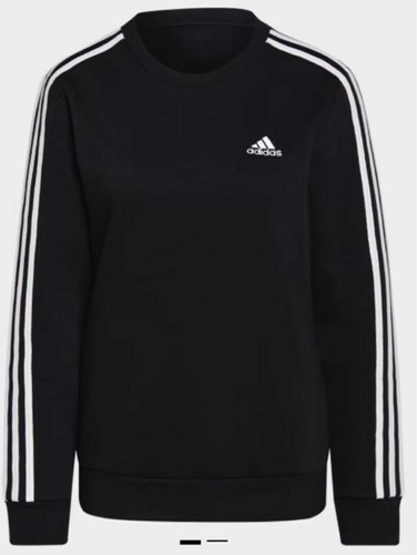 Sudadera Essentials Negro Blanco adidas S