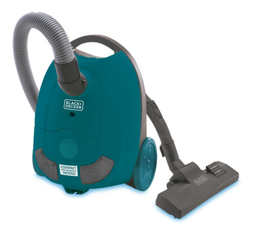 Aspirador De Pó Black+decker 1600w 127v Cor Azul Esverdeado