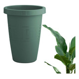 Vaso Plantas Decorativo Polietileno Grande Luxo Flores Sala