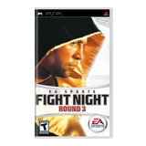 Jogo Fight Night Round 3 - Psp - Usado*