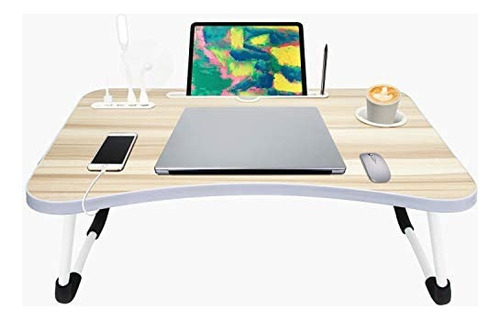 Mesa Portátil Plegable Para Laptop/cama Multiusos Escritorio
