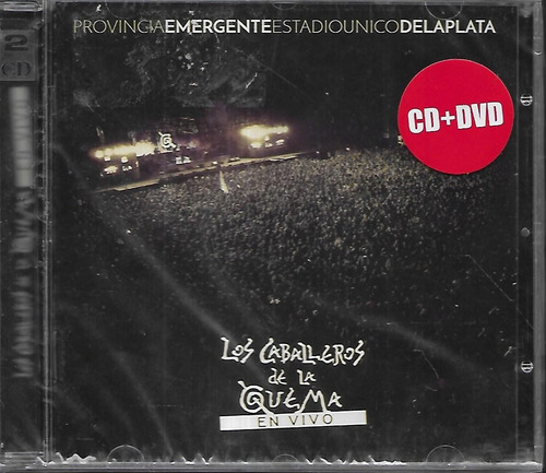 Los Caballeros De La Quema Album Vivo La Plata Cd+dvd Nuevo