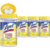 4 X Lysol 80 Toallitas Húmedas Desinfectantes Citrus