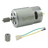 Mini Motor De Engranajes Eléctrico 550 12 Vdc 23000 Rpm Para