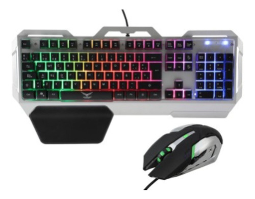 Kit De Teclado Y Mouse Gaming Naceb Technology Na-0911