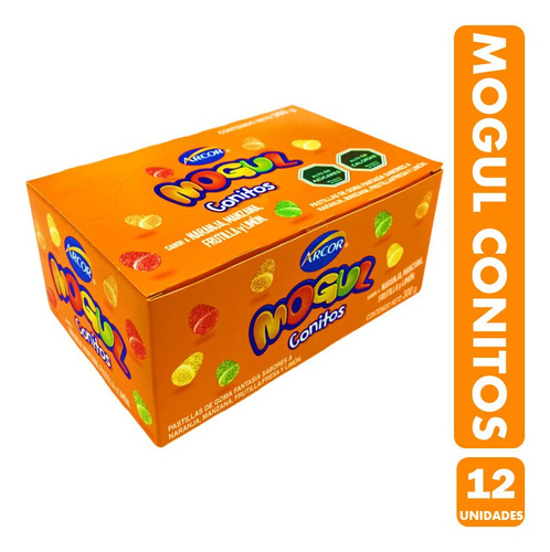 Gomitas Mogul - Forma De Conitos (caja Con 12 Un)