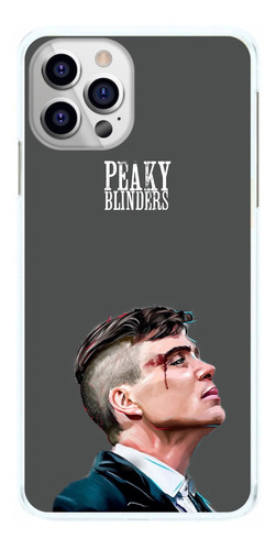 Capa De Celular Peaky Blinders Arte Fundo Cinza Capinha