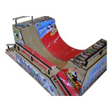 Desconto Grande Pista Skate Dedo Rampa Radical Finger Board