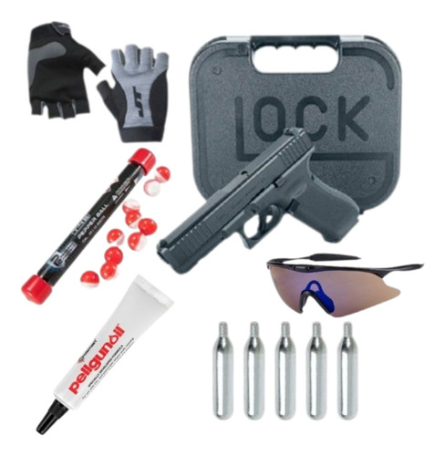  Glock Gotcha 17 Gen5 Pelota Pimienta .43 Co2 Xchws C