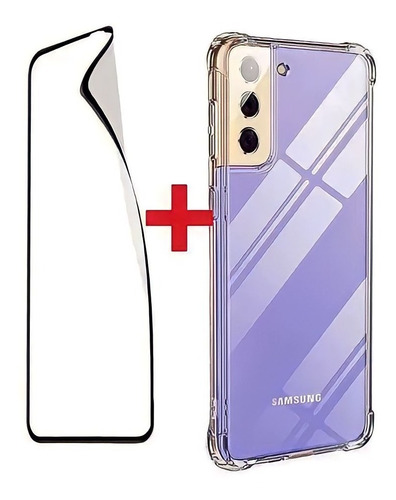 Carcasa Antishock+lamina Ceramica Para Todos Los Samsung 