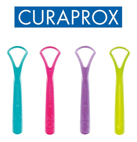 Limpiador Lingual Curaprox 201 Para Niñas Y Niños