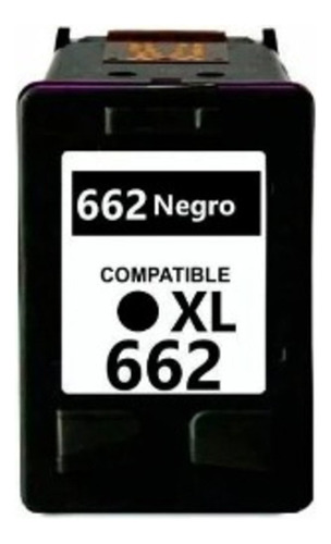 Cartucho Para H 662 Negro Xl Alternativa