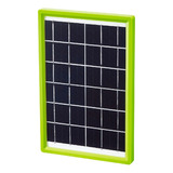 Painel Solar Portátil 6v 3w C/ 5 Saídas P/ Carregar Celular