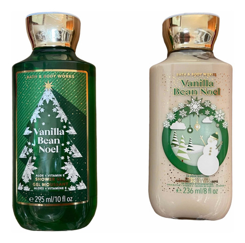 Gel De Ducha Y Crema Corporal Aroma Navideño Bath And Body