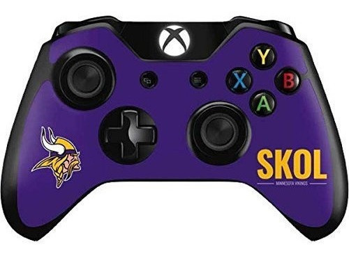 Skinit Team Vikings Team Motto Skin Para Xbox One Controller