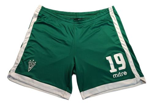 Short Visita Santiago Wanderers 2015, Mitre, #19, Talla Xl