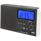 Gpx R616w Radio De Onda Corta, Requiere 2 Baterías Aa (no Incluidas), Color Negro, 13 Cm X 3 Cm X 7.92 Cm