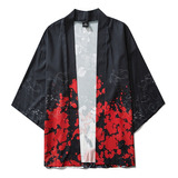 Poleras Japonesas Manga Cinco Puntos Kimono Hombre Y Mujer 0