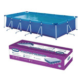 Piscina Estrutural 7600l Premium Azul - Mor