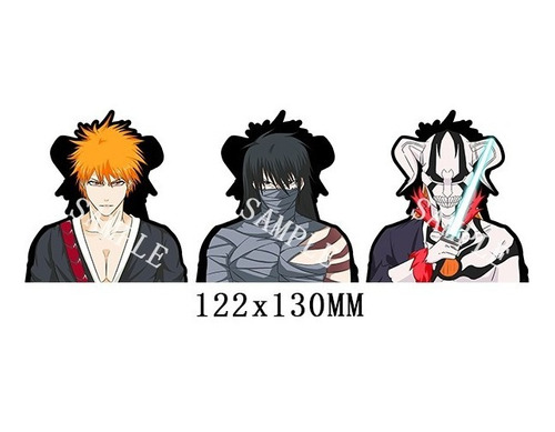 Sticker 3d Movimiento Anime Bleach Ichigo Hollow Lord