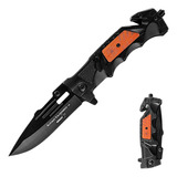 Navaja Tactica Supervivencia Cuchillo Plegable Militar 