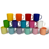 Taza Plastica Souvenir 350 Cc X 50 Unid