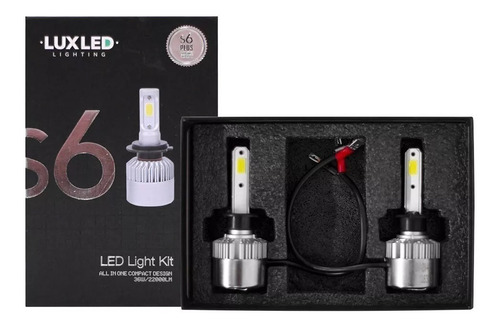 Kit Cree Led H7 H4 H11 H1 H3 Hb4 9006 H16 S6 Plus Hd