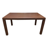 Mesa Ratona Jardin Plastica S/rattan Exterior 150 X 90alejo 