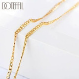 Doteffil-collar De Plata De Ley 925 Para Mujer Y Hombre, Acc