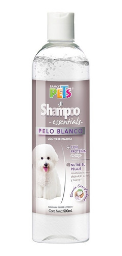 Fancy Pets Shampoo Essentials Pelo Blanco 500 Ml Aroma Coco