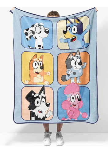 Manta De Viaje Sunny Side Up Bluey Y Amigos