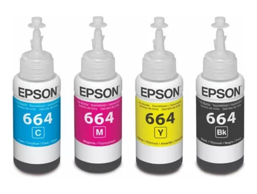 Tinta Epson Original L210 L220 L355 L365 L375 L395 L380 X4