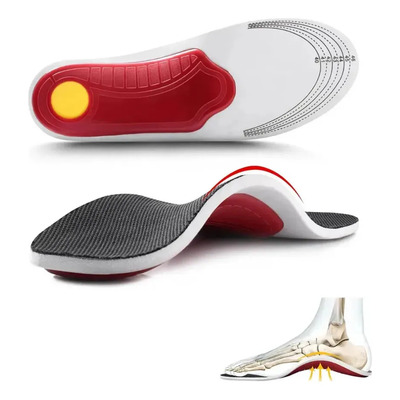Plantillas De Gel Ortopedicas Anti Olores Deportivas Comfort De Absorción De Impactos Dolor De Pies Talones Pies Planos 280mm | MercadoLibre