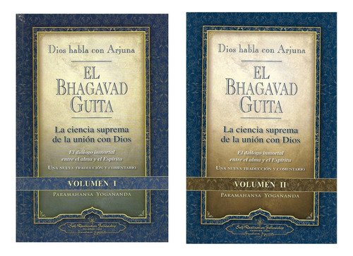 Libro El Bhagavad Guita Obra Completa Tomo 1 Y 2