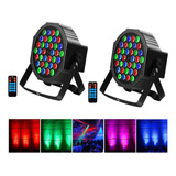 Mini Luz Led De Escenario 36w,2 Piezas