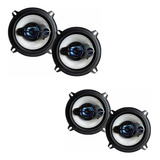 4 Alto Falante Automotivo Quadriaxial 80w Gc Power Celta