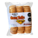 Galletas Para Alfajor Gran Valle Cóctel Vainilla 550 Gr