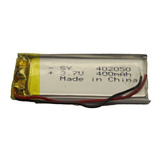 Bateria Recargable Litio Polímero 402050 3,7 V  380 Mah