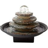 Fuente Zen Decorativa Portátil Interior Exterior 4 Niveles 