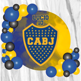 Fondo Banner Candy Bar Circular Futbol Boca Jrs 100x100cm