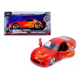 Jada 1:32 Julius Mazda Rx-7  Rapido Y Furioso Orange