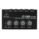 Mezclador De Línea Behringer Micromix Mx400