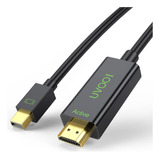 Uvooi Cable Adaptador Activo Mini Displayport A Hdmi 2.0 6 A