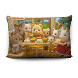 Funda De Almohada Sylvanian Families 70x45cm Vudú Love 