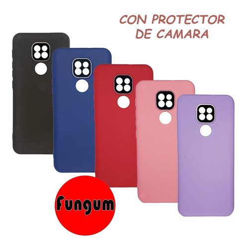 Funda Compatible Motorola G9 /g9play  Silicon Protector Cám