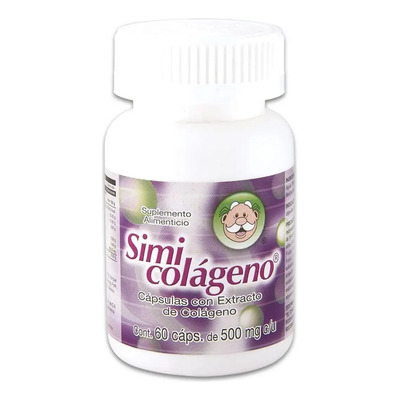 Simi Colágeno 60 Capsulas Sabor Sin Sabor